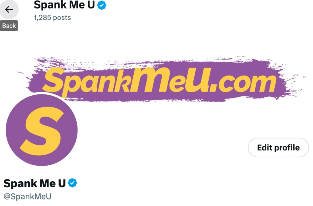 SpankMeU: X.com account